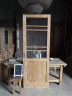 Antique Glass Single Door - 31.75x87 K127
