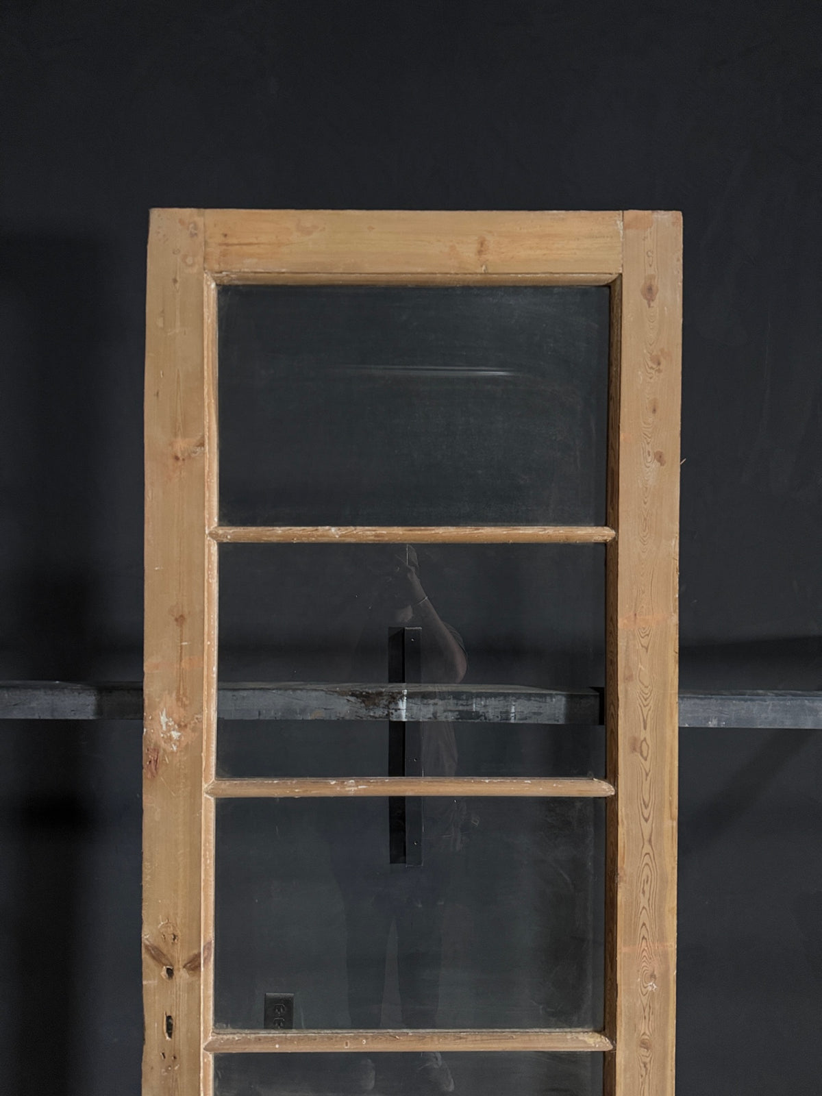 Antique Glass 4 Lite Single Door - 32x88.5 - N520