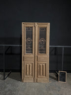 Antique Iron French Doors - 44.25x96 - N280