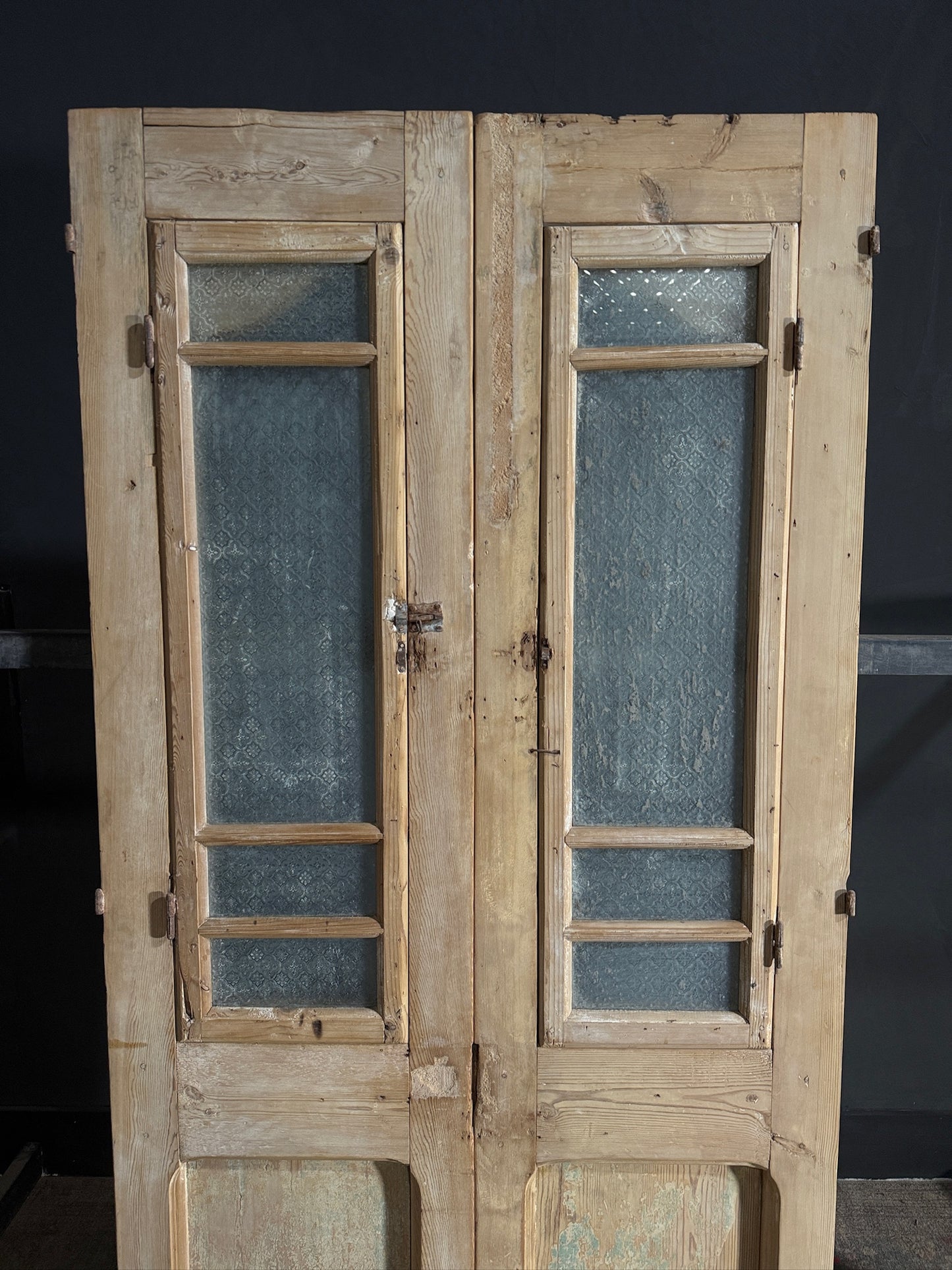 Antique Carved French Doors - 40.25x86.5 - N621