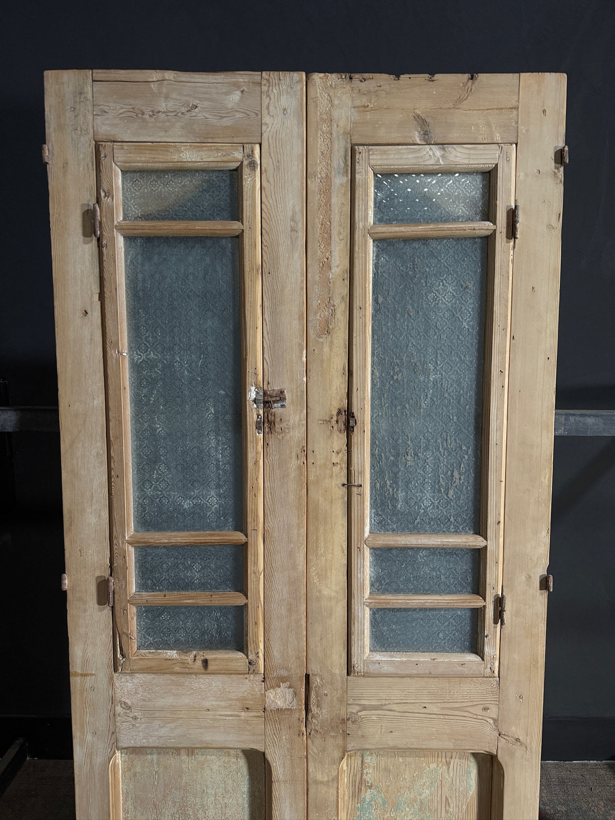 Antique Carved French Doors - 40.25x86.5 - N621