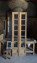 Antique Glass 5 Lite French Doors - 31x94 - L699