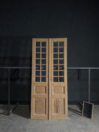 Antique Glass 14 Lite French Doors - 42.5x95 - N542
