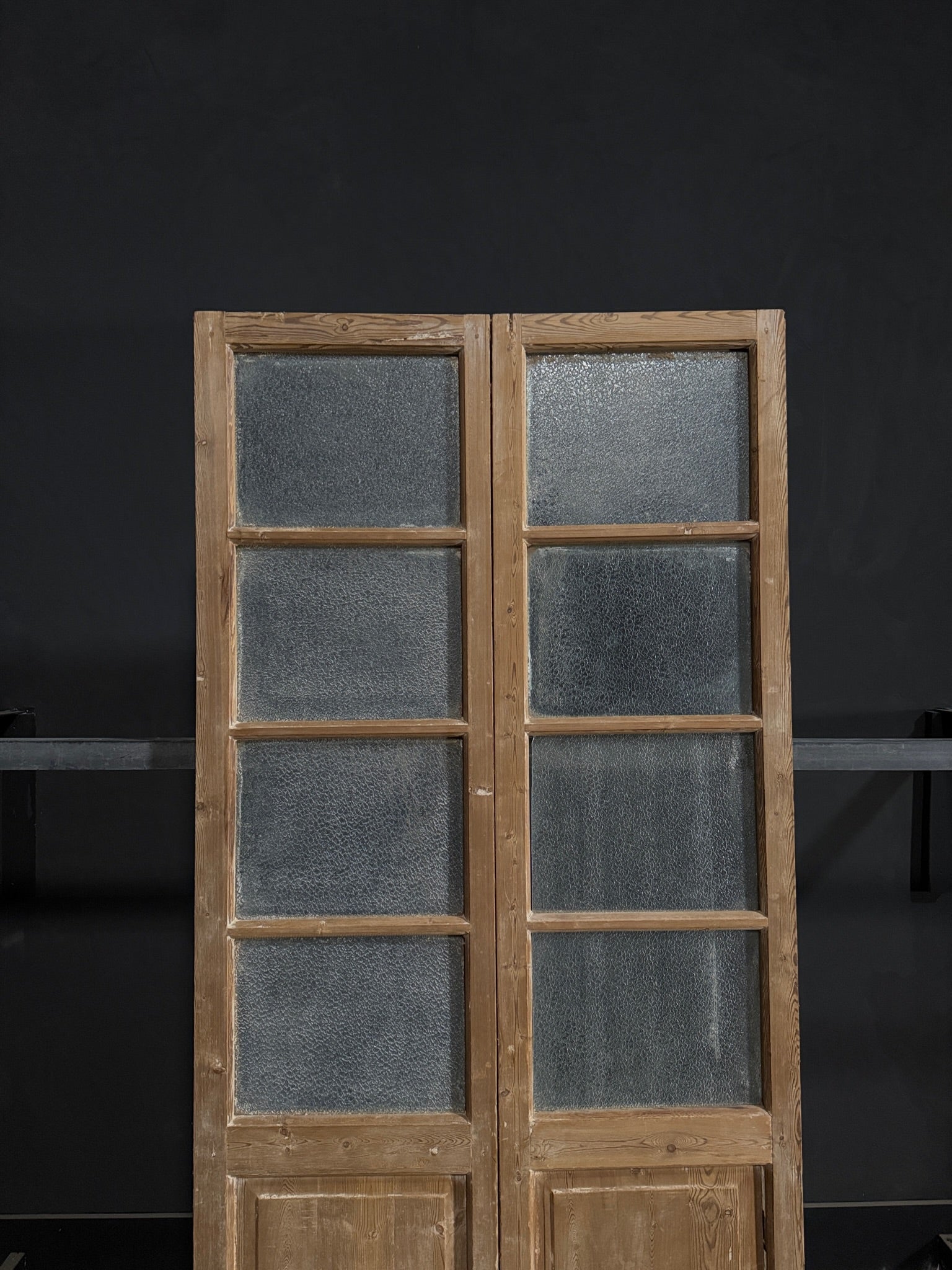 Antique Solid Double Doors - 39.75x88.75 - N327