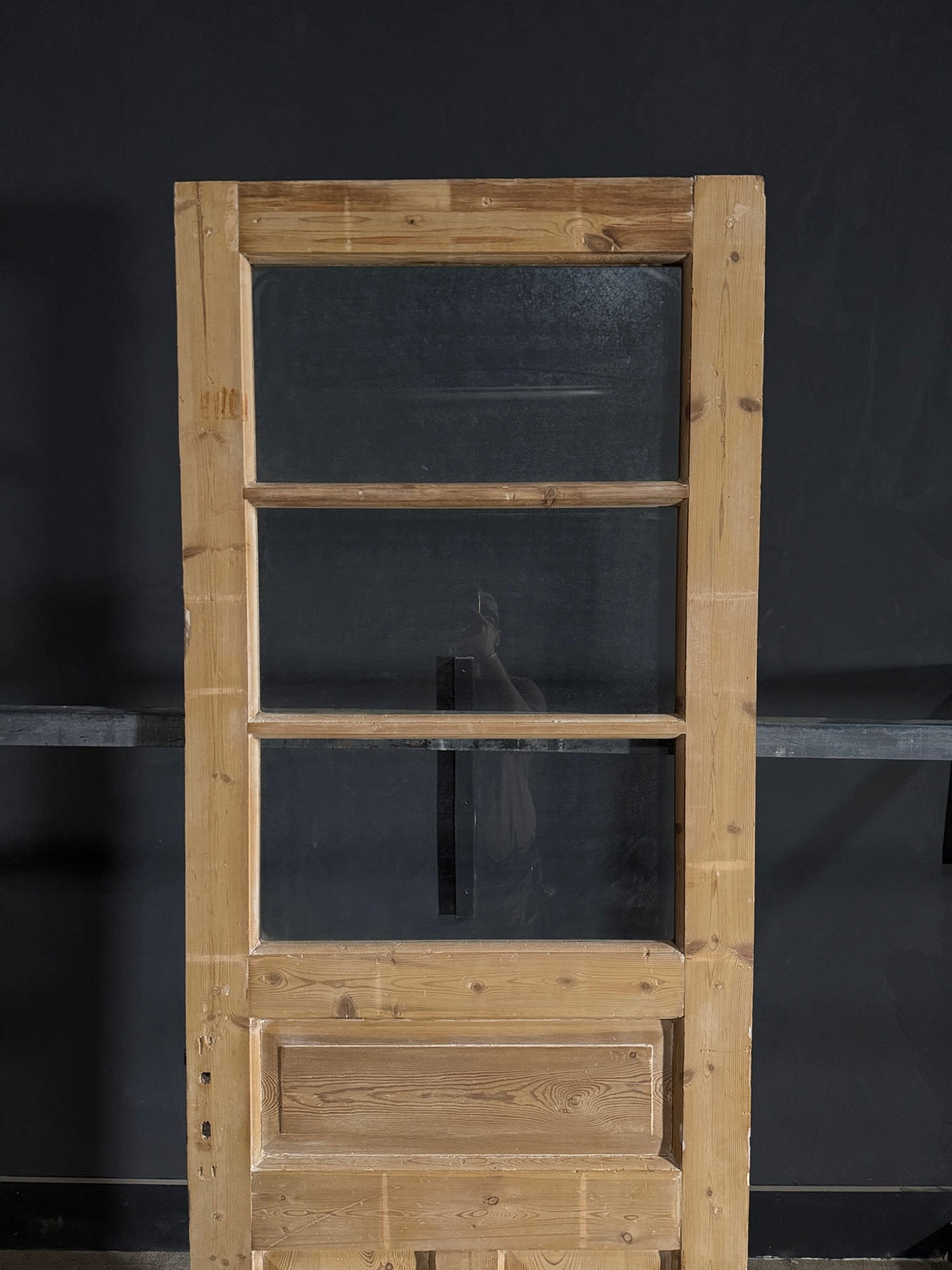 Antique Glass 3 Lite Single Door - 31.5x88.5 - N516