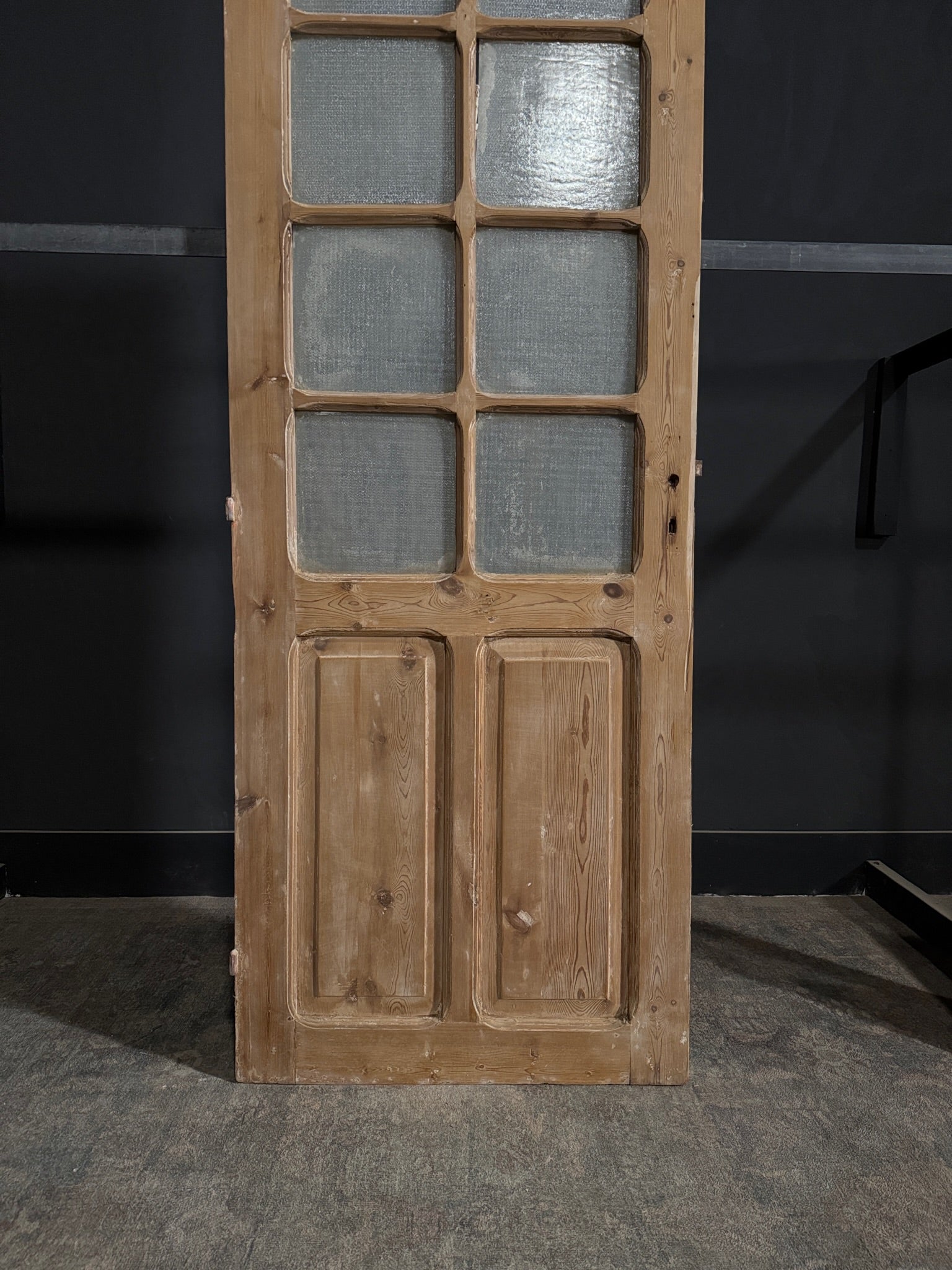 Antique Obscured Glass 8 Lite Single Door - 32x89.25 - N367