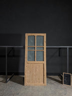 Antique Obscured Glass 4 Lite Single Door - 33x80 - N417