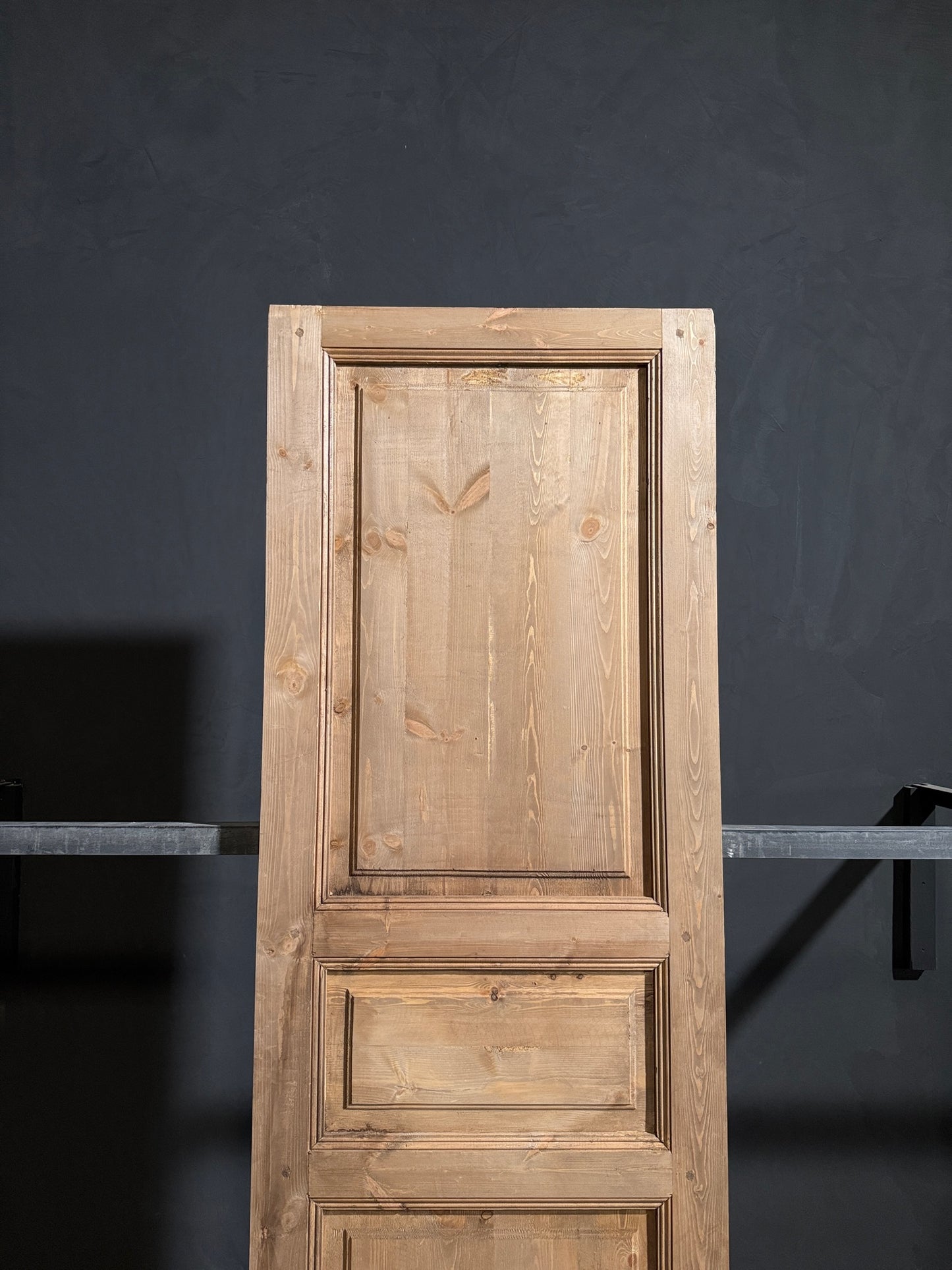 Handcrafted 3 Panel Solid Single Door - 31x96 - N227