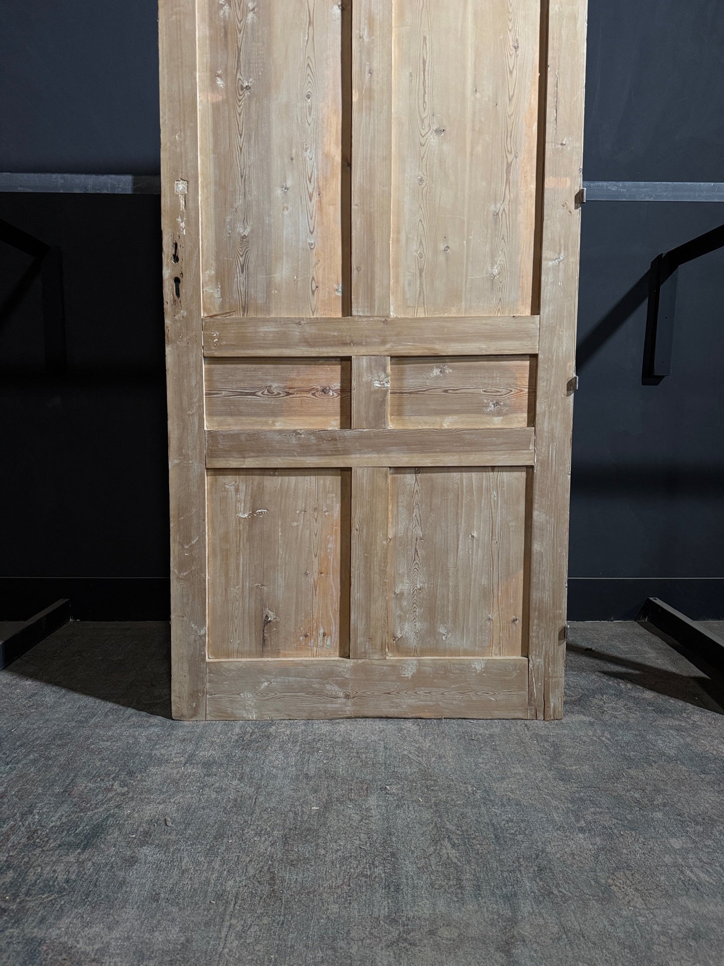 Antique 6 Panel Solid Single Door - 44.5x92.75 - N268