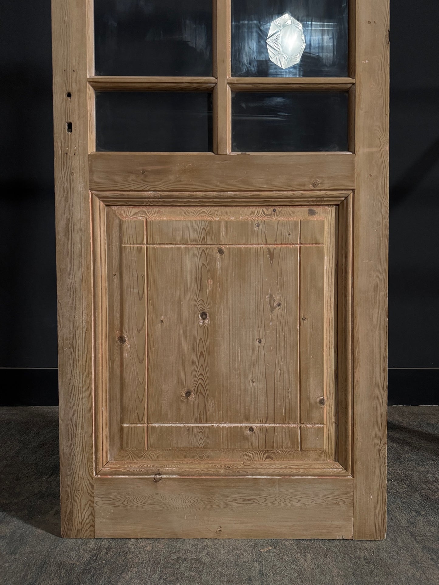 Antique Glass 6 Lite Single Door - 32.25x85.5 - N399