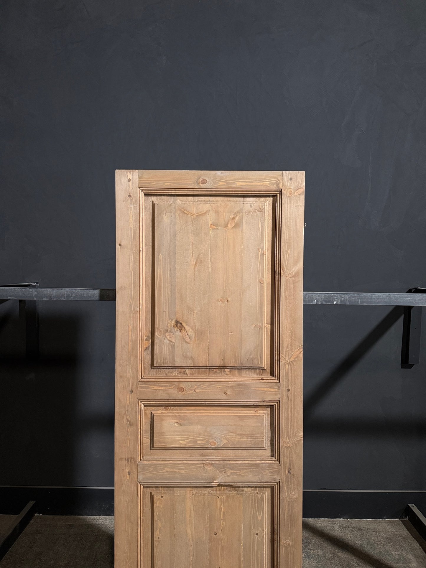 Handcrafted 3 Panel Solid Single Door - 31x80 - N231
