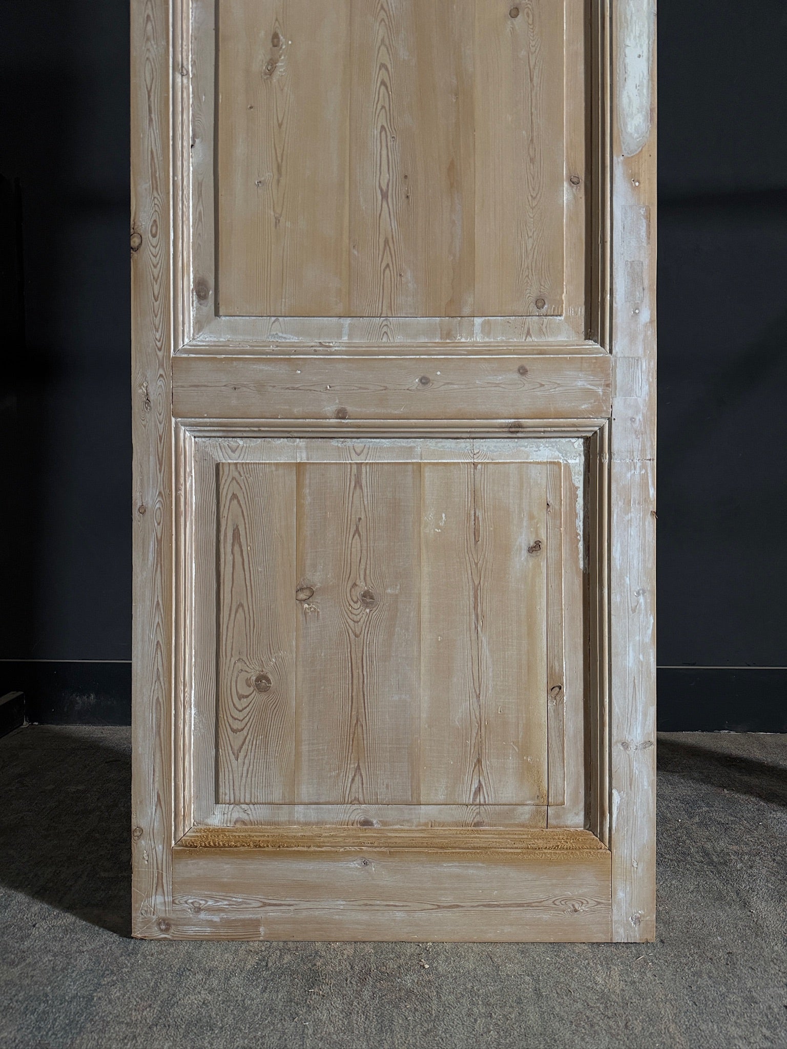 Antique 2 Panel Solid Single Door - 32.5x91.5 - N462