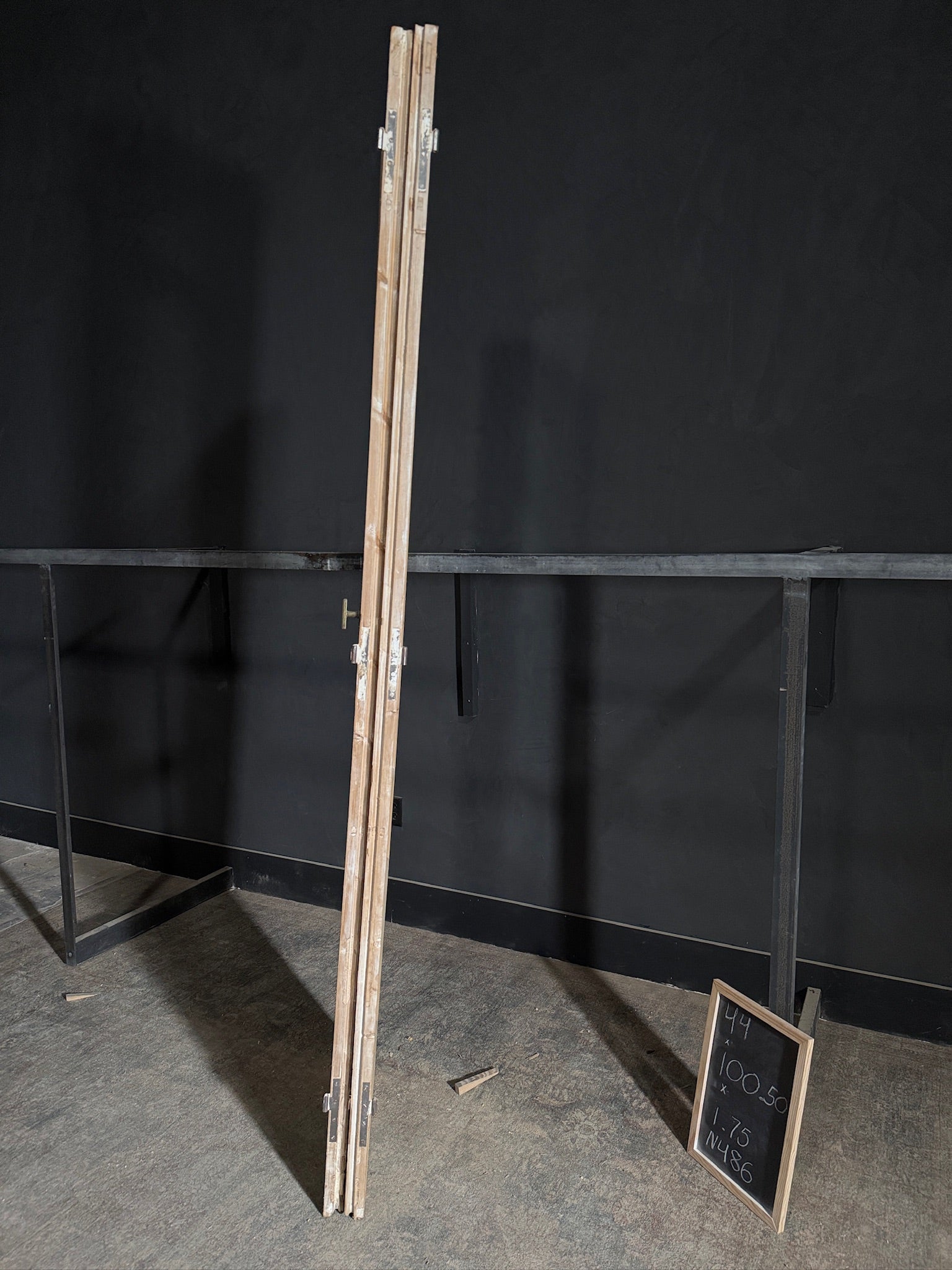 Antique Glass French Doors - 44x100.5 - N486