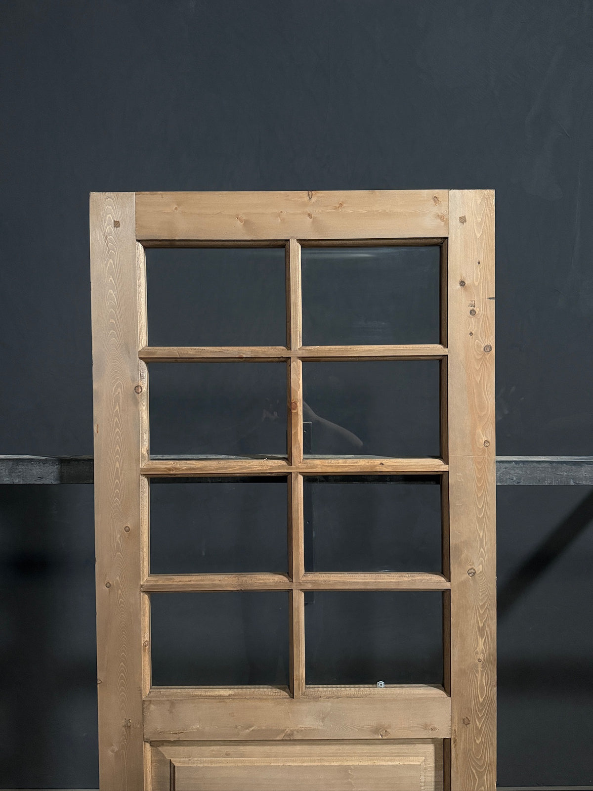 Handcrafted 8 Lite Single Glass Door - 30x80 N730