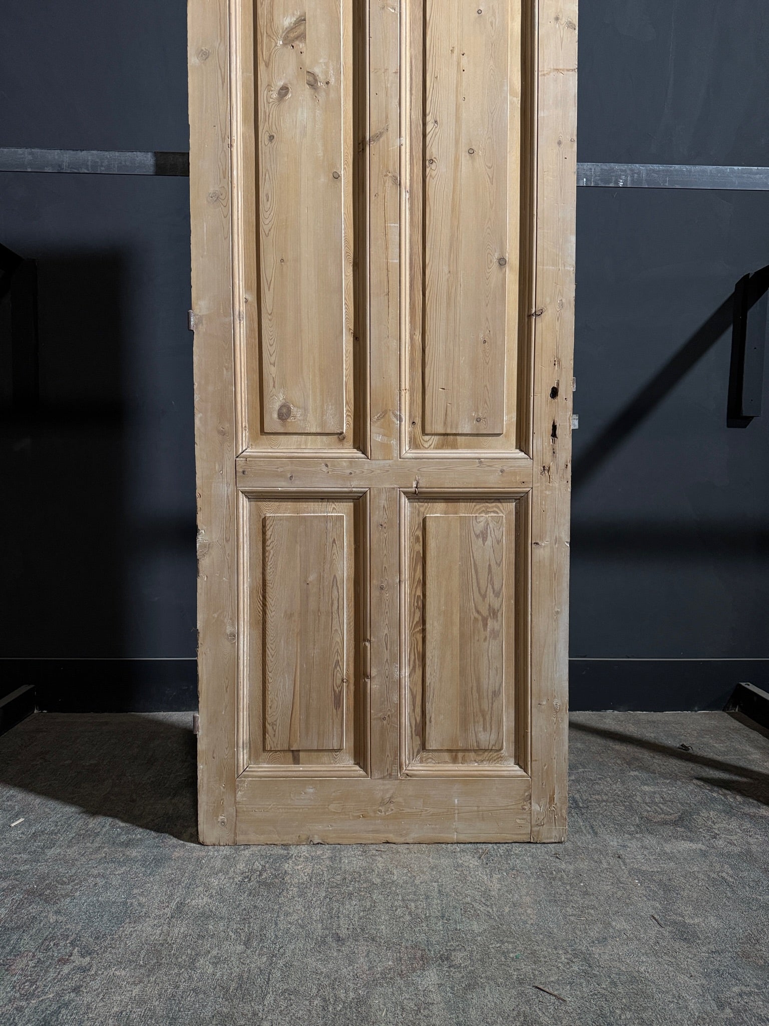 Antique 4 Panel Solid Single Door - 32.5x86.5 - N252