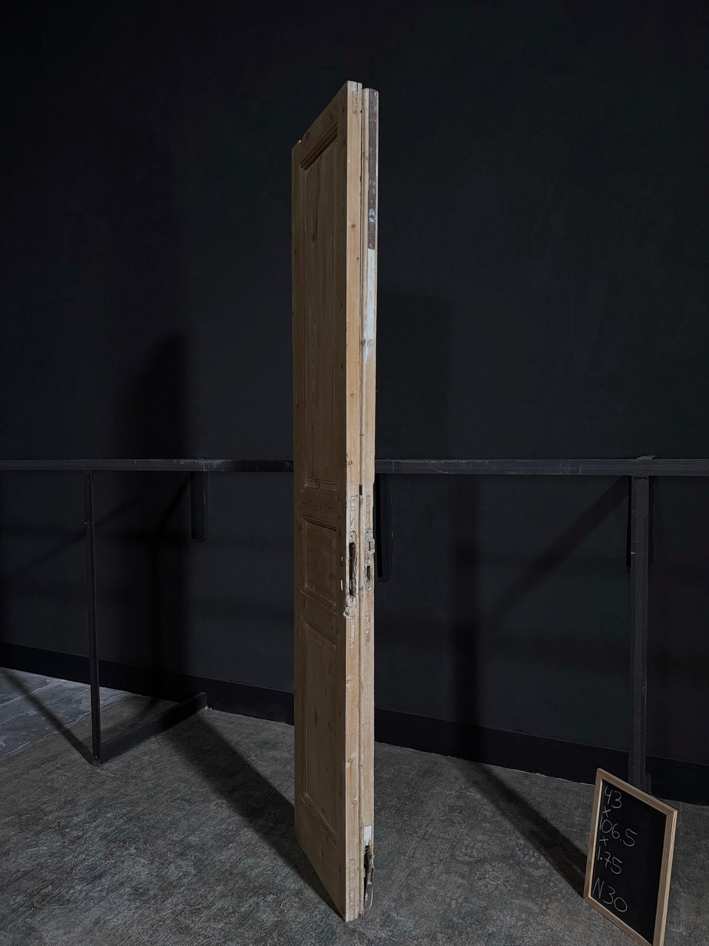Antique 3 Panel Double Doors - 43x106.5 - N30