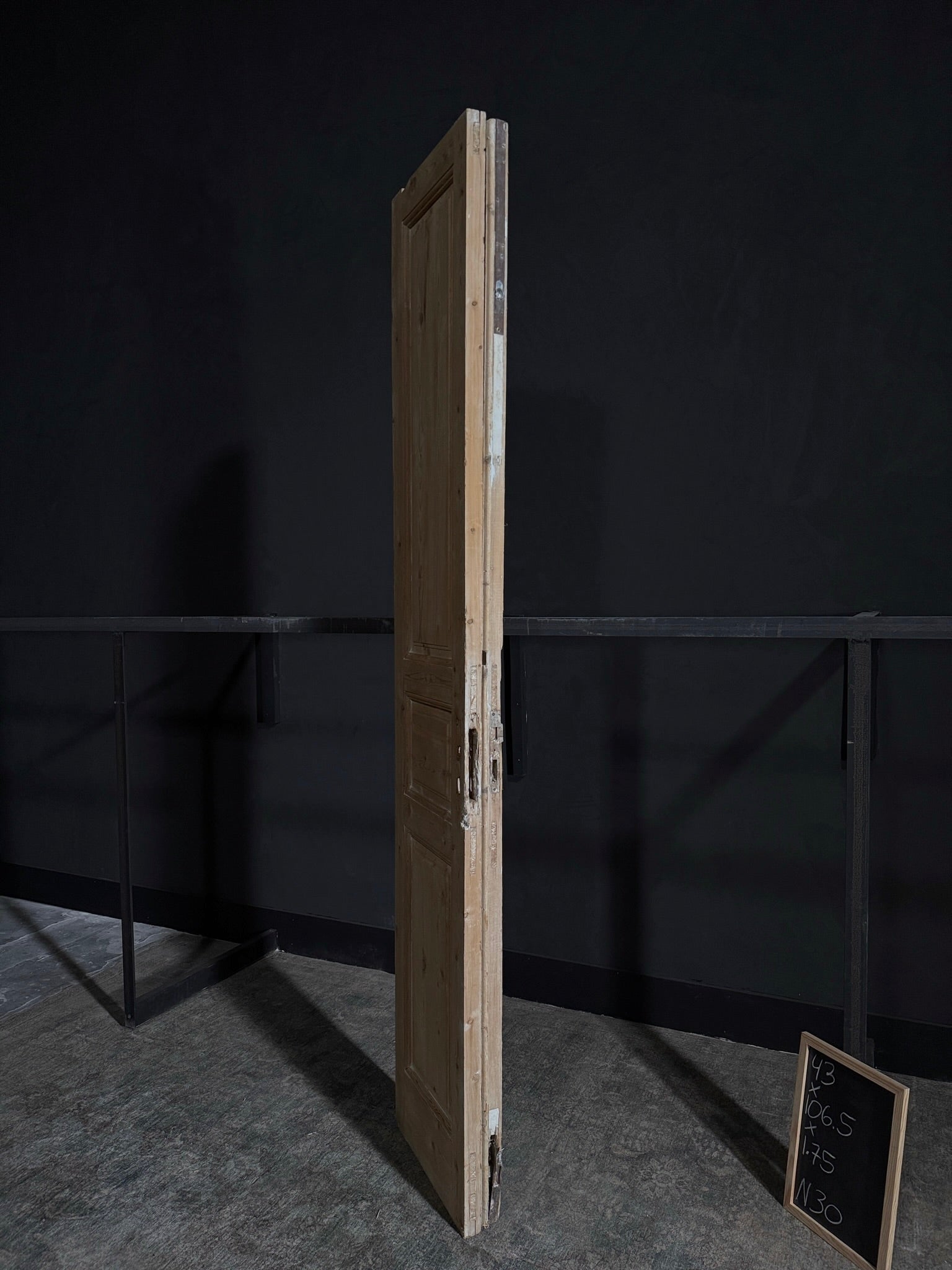 Antique 3 Panel Double Doors - 43x106.5 - N30