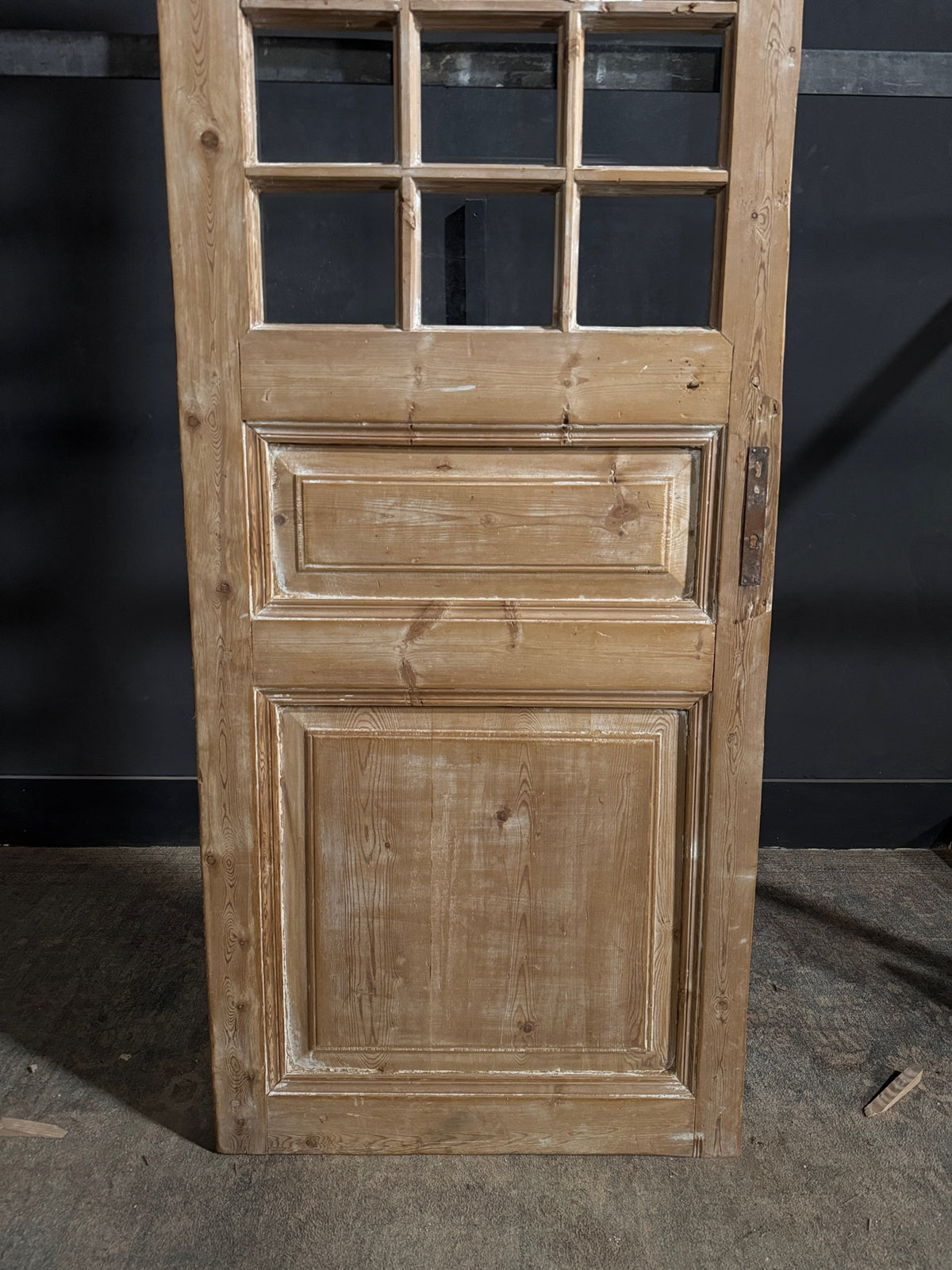 Antique Glass 18 Lite Single Door - 30.75x94 - N694