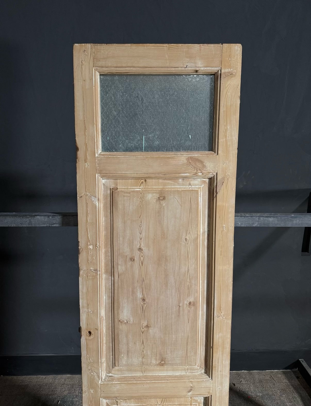 Antique Obscured Glass 1 Lite Single Door - 25.75x86.25 - N634