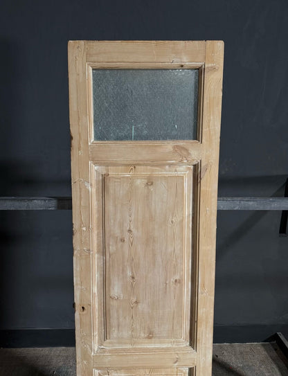 Antique Obscured Glass 1 Lite Single Door - 25.75x86.25 - N634