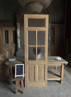 Single Antique Glass Door - 28x87 J548