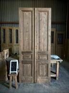 European Antique 3 Panel French Doors - 42.5x99.5  C36