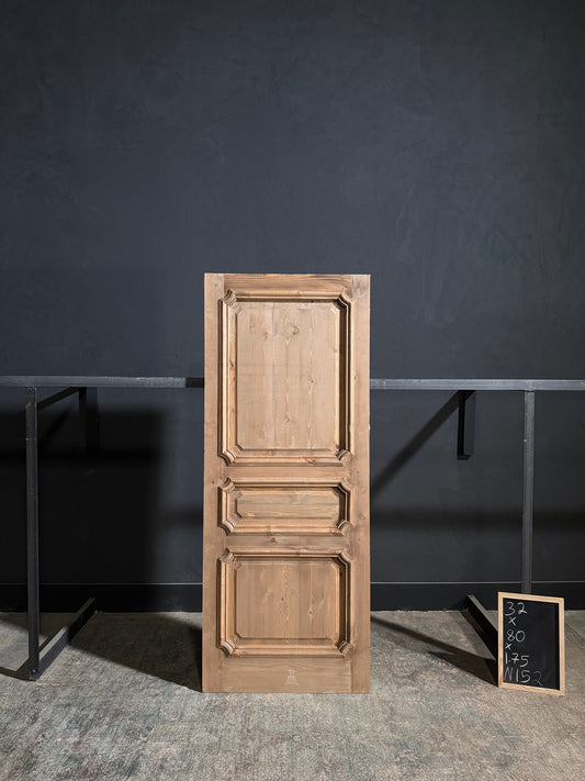 (The Edmund) Handcrafted Solid Wood Single Door - 32x80 - N152