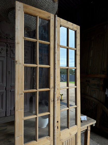 10 Lite Antique French Doors - 40.25x96.5 J581
