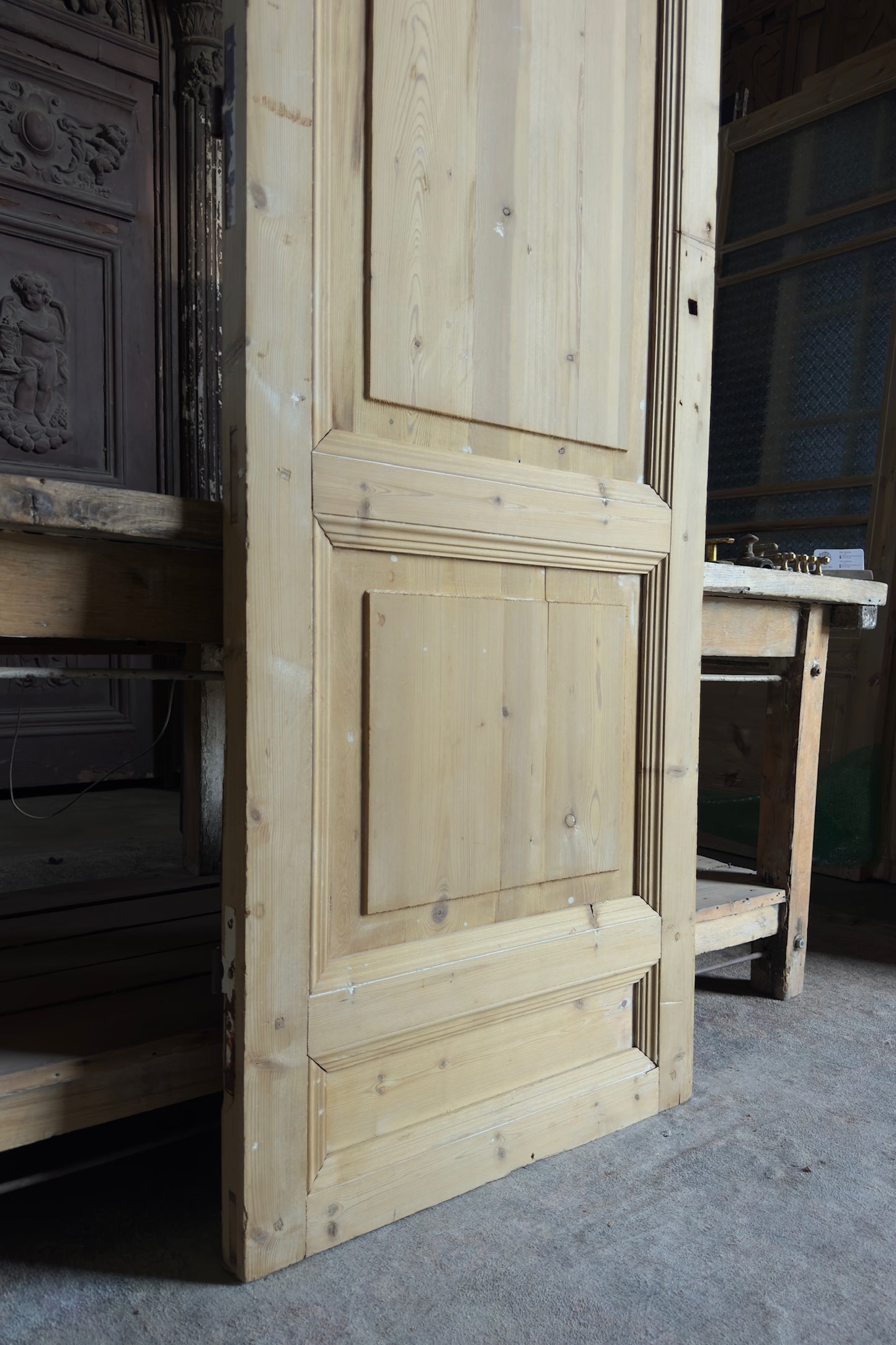 Antique 2 Panel Door - 27.5x84 - L684
