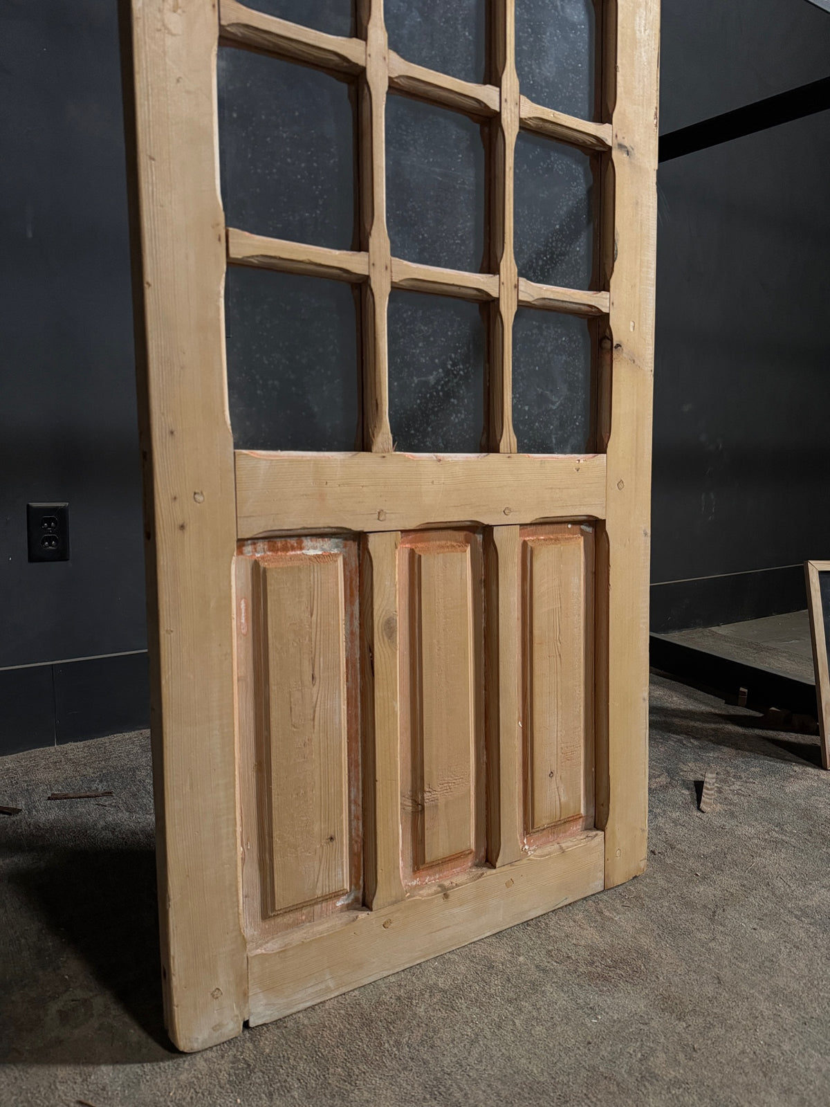 Antique Glass 21 Lite Single Door - 29.25x91.75 - N693