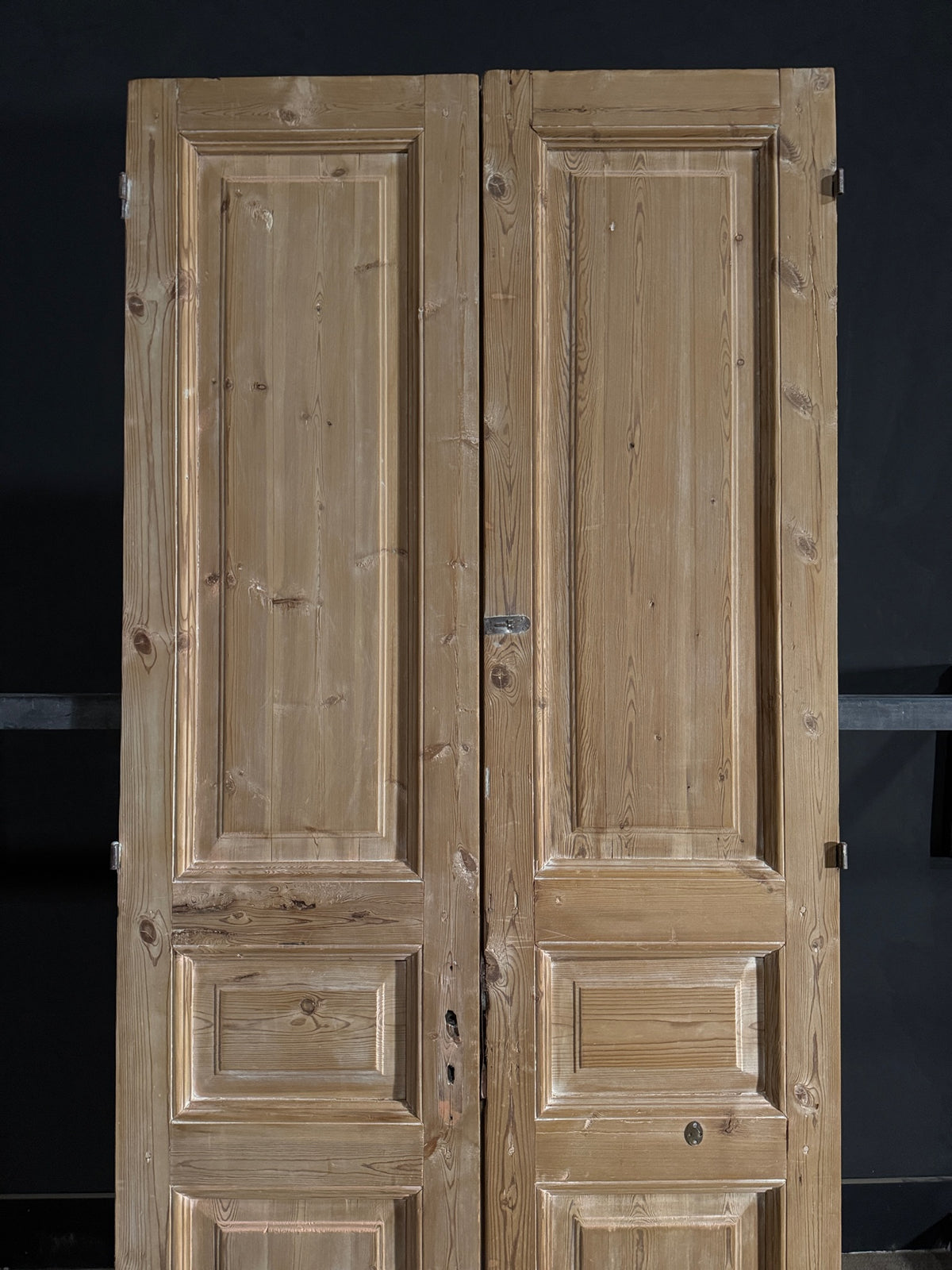 Antique Solid Double Doors - 41.5x96.5 - N538