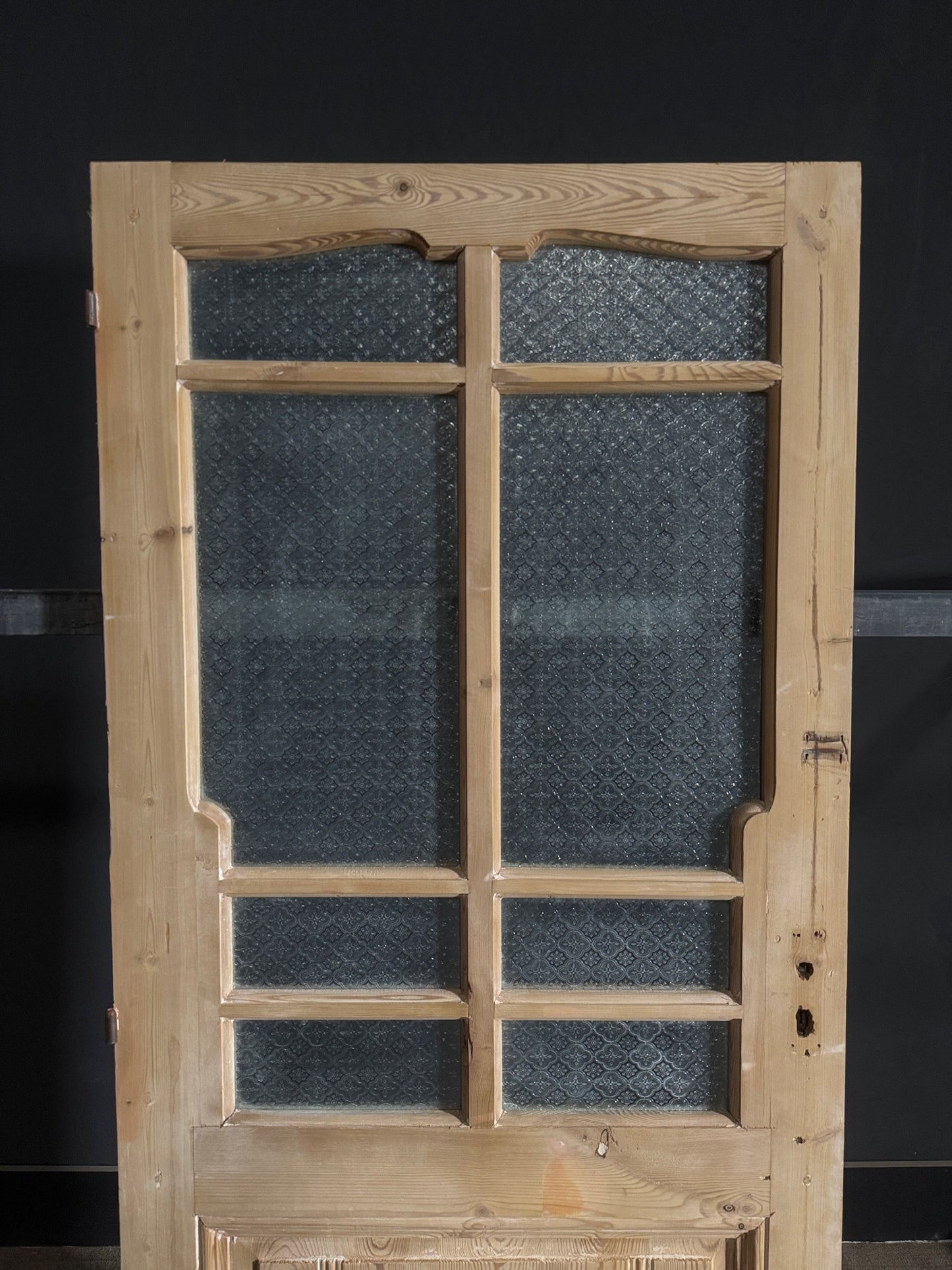 Antique Fluted 6 Lite Single Door - 32.25x77.75 - N428