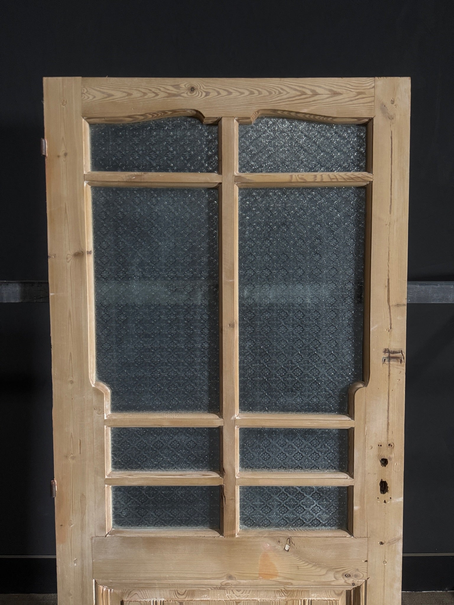 Antique Fluted 6 Lite Single Door - 32.25x77.75 - N428