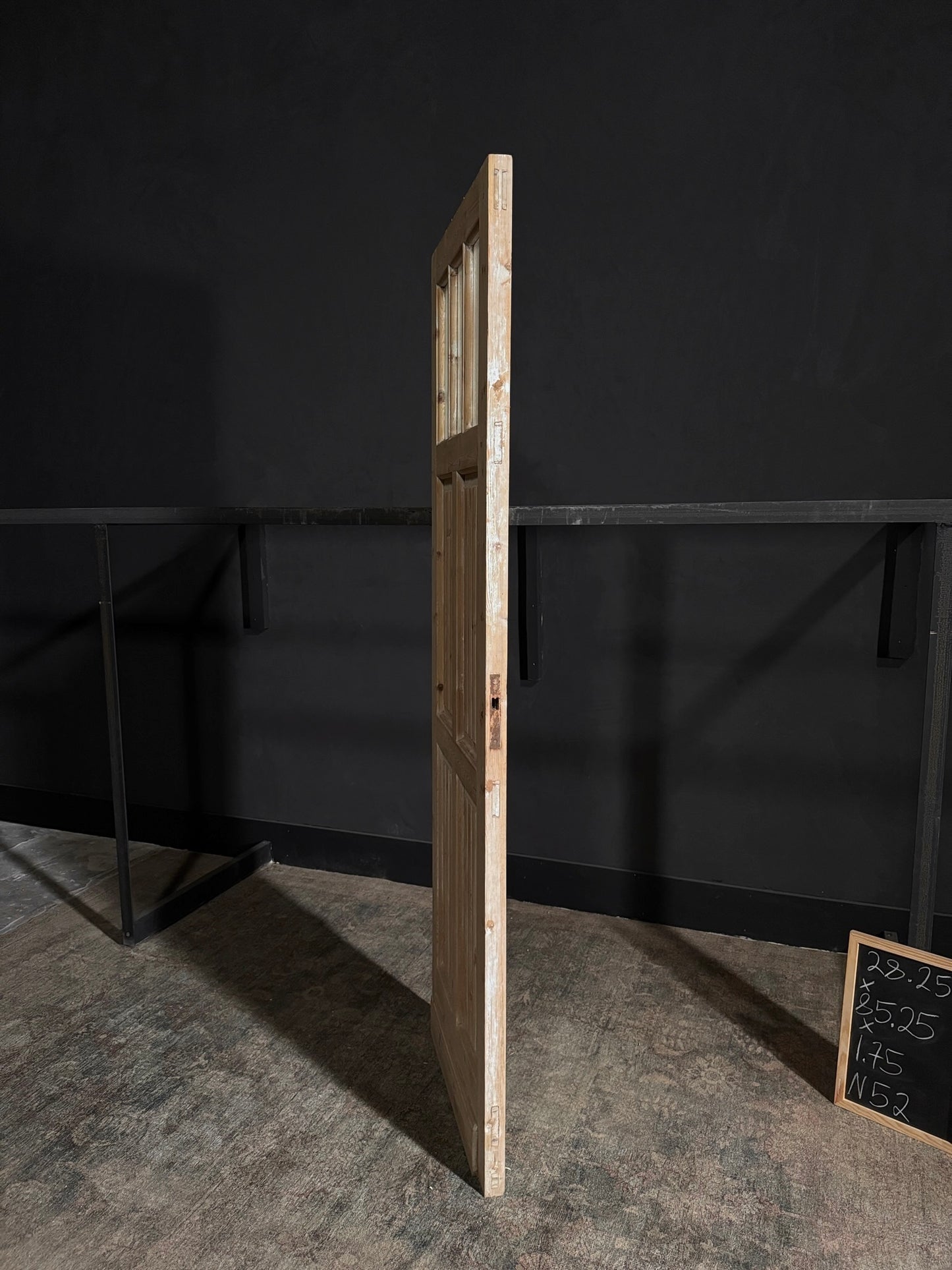 Antique Obscured Glass 3 Lite Door - 28.25x85.25 - N52