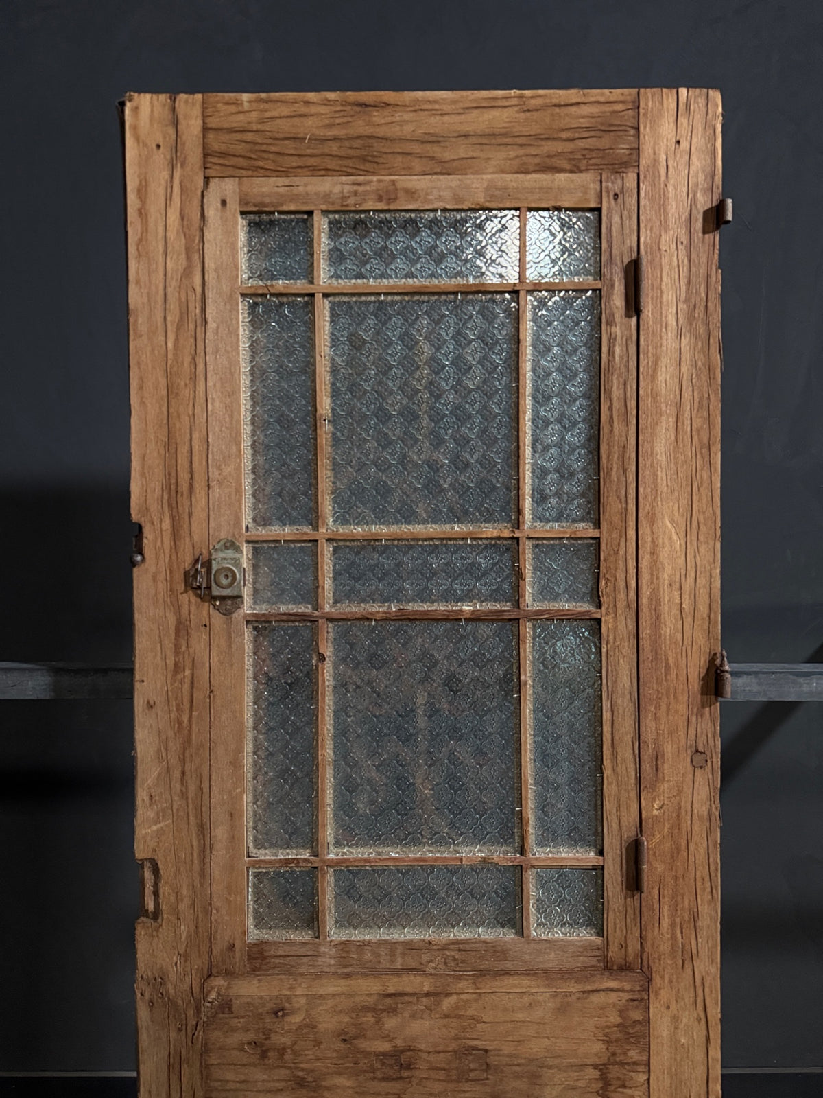 Antique Iron Single Door - 34.25x94 - N692
