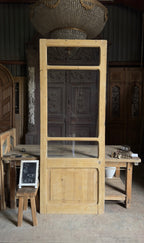 Antique Glass 2 Lite Door - 36x96 - L634