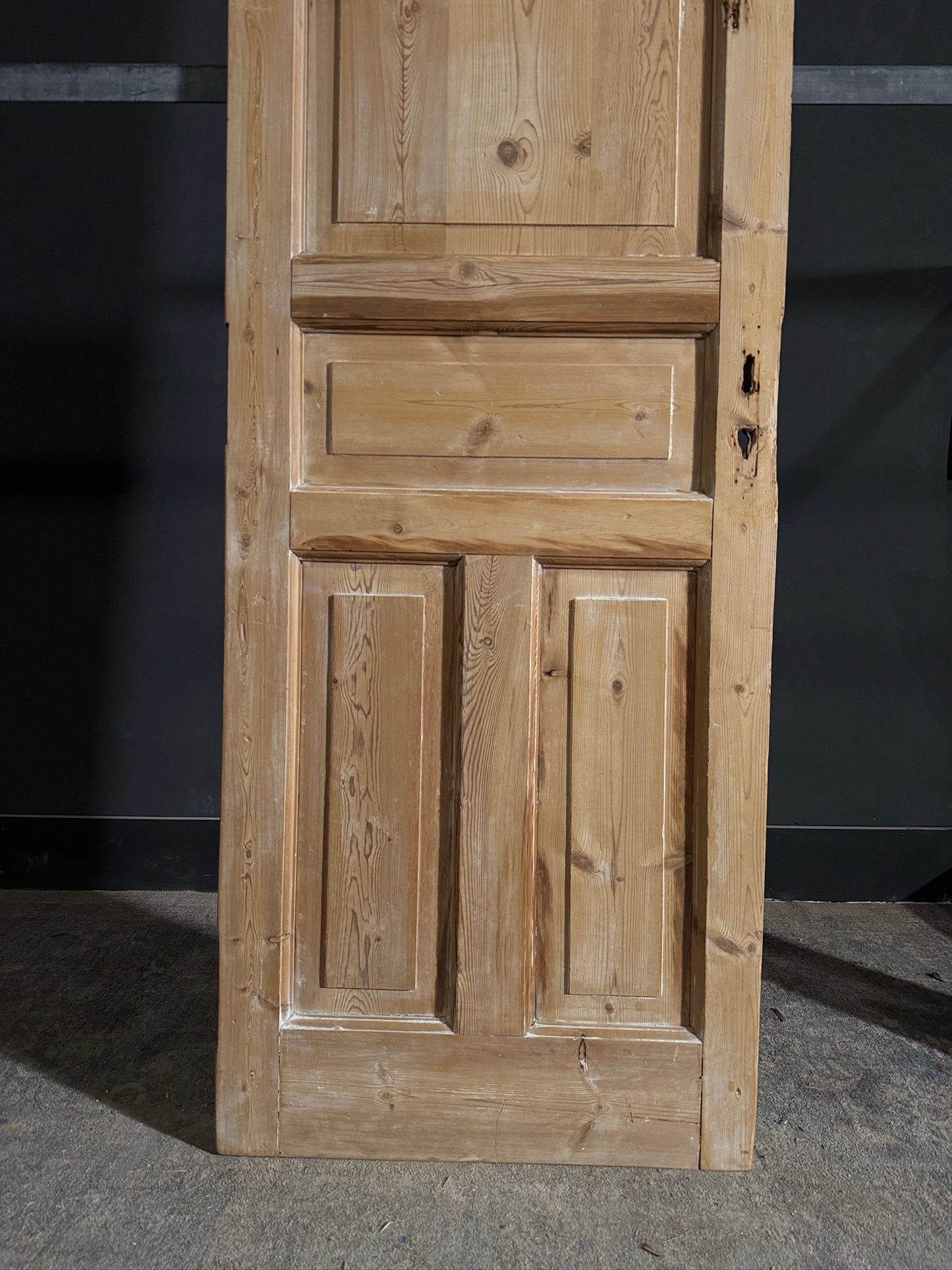 Antique 4 Panel Solid Single Door - 29.75x80.25 - N498