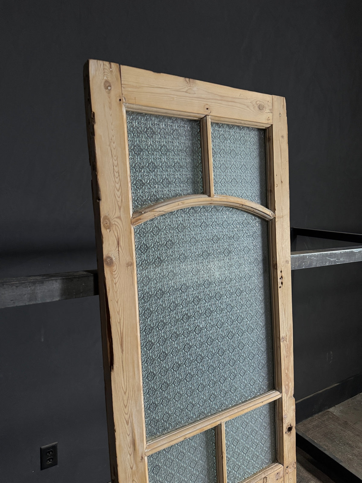 Antique Obscured Glass 5 Lite Single Door - 24x78.25 - N569
