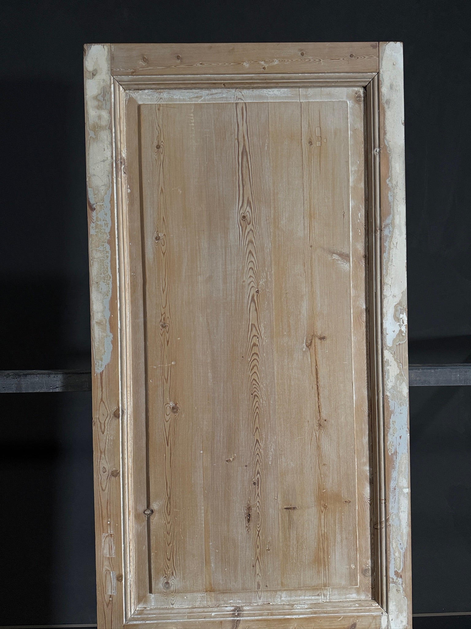 Antique 2 Panel Solid Single Door - 32.5x91.5 - N462