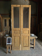 Glass Antique French Doors - 41.75x101 J557