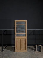 Antique Obscured Glass 4 Lite Single Door - 32x83 - N319