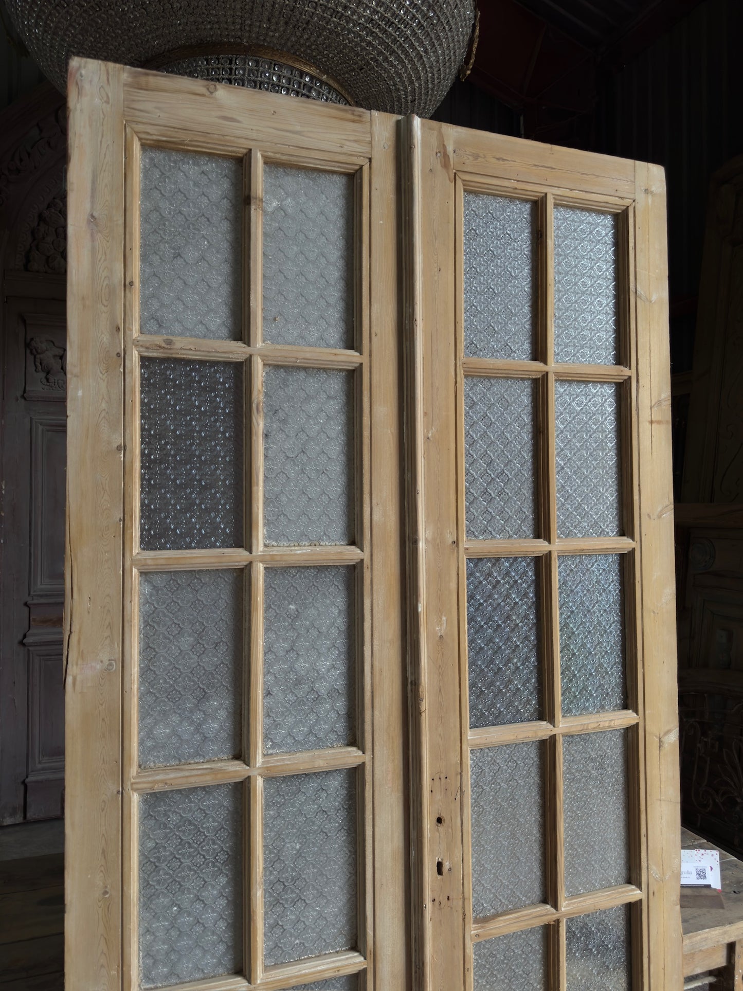 10 Lite Antique French Doors - 43.5x91.5 J580