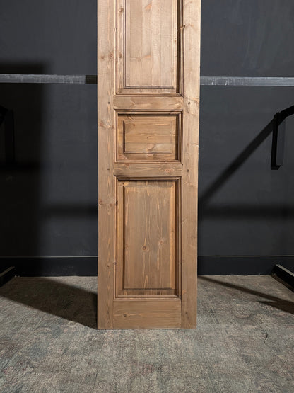 Handcrafted 3 Panel Solid Single Door - 24x96 - N215