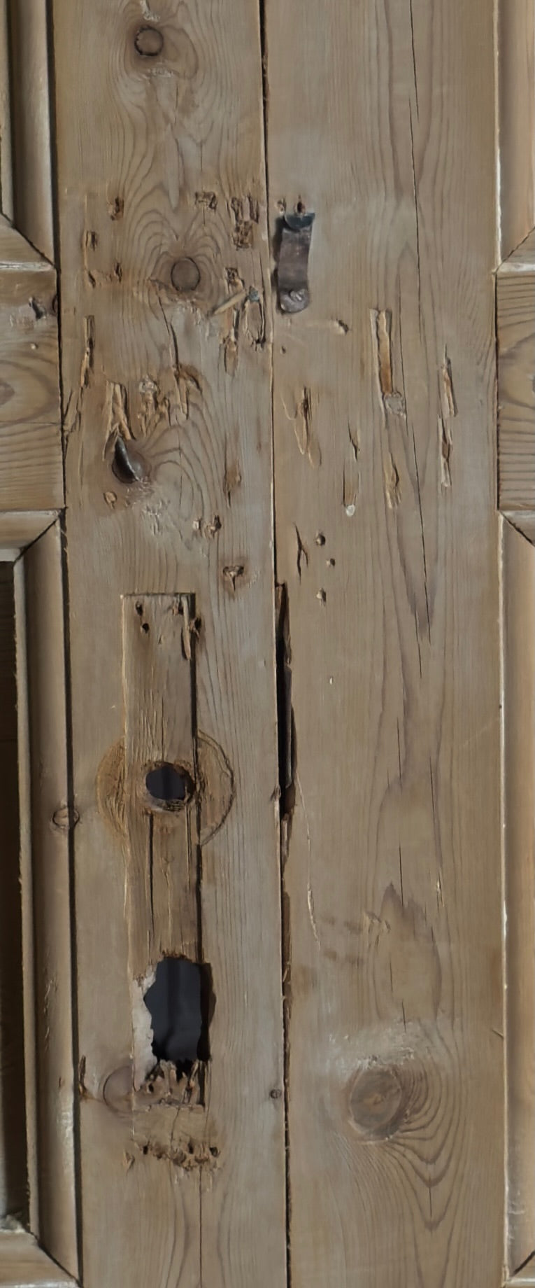 Antique 3 Panel French Doors - 42.25x106 - L525