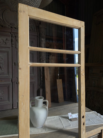 Single Antique Glass Door - 28.75x82.5 J496