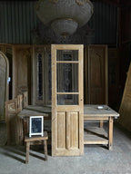 Single Antique Glass Door - 24.25x84.5 - L71