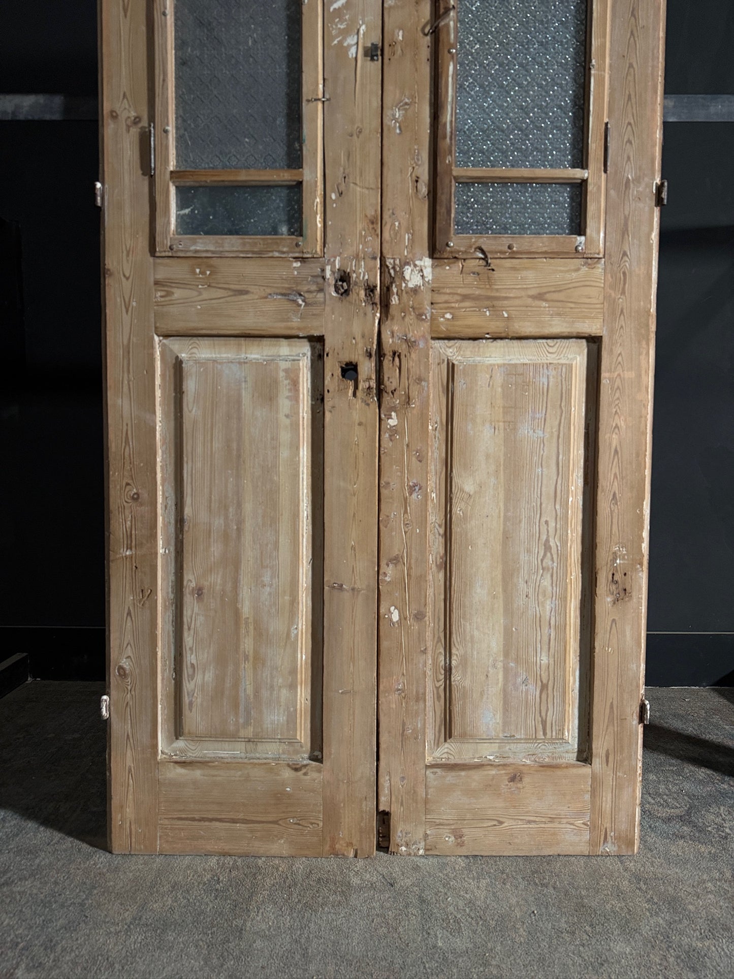 Antique Carved French Doors - 40.25x97.25 - N592