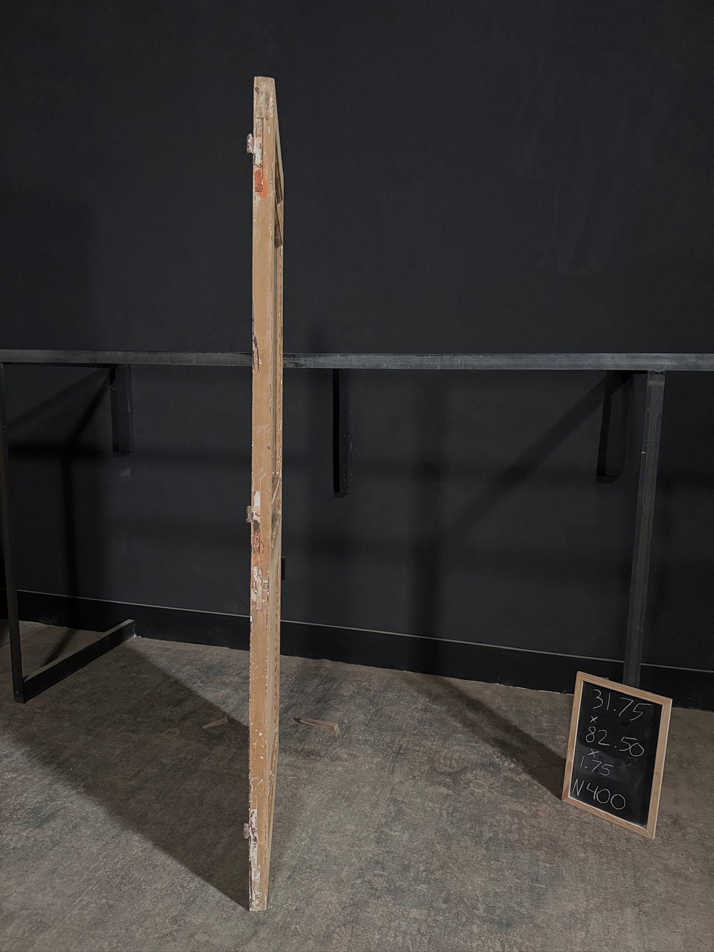 Antique Obscured Glass 2 Lite Single Door - 31.75x82.5 - N400