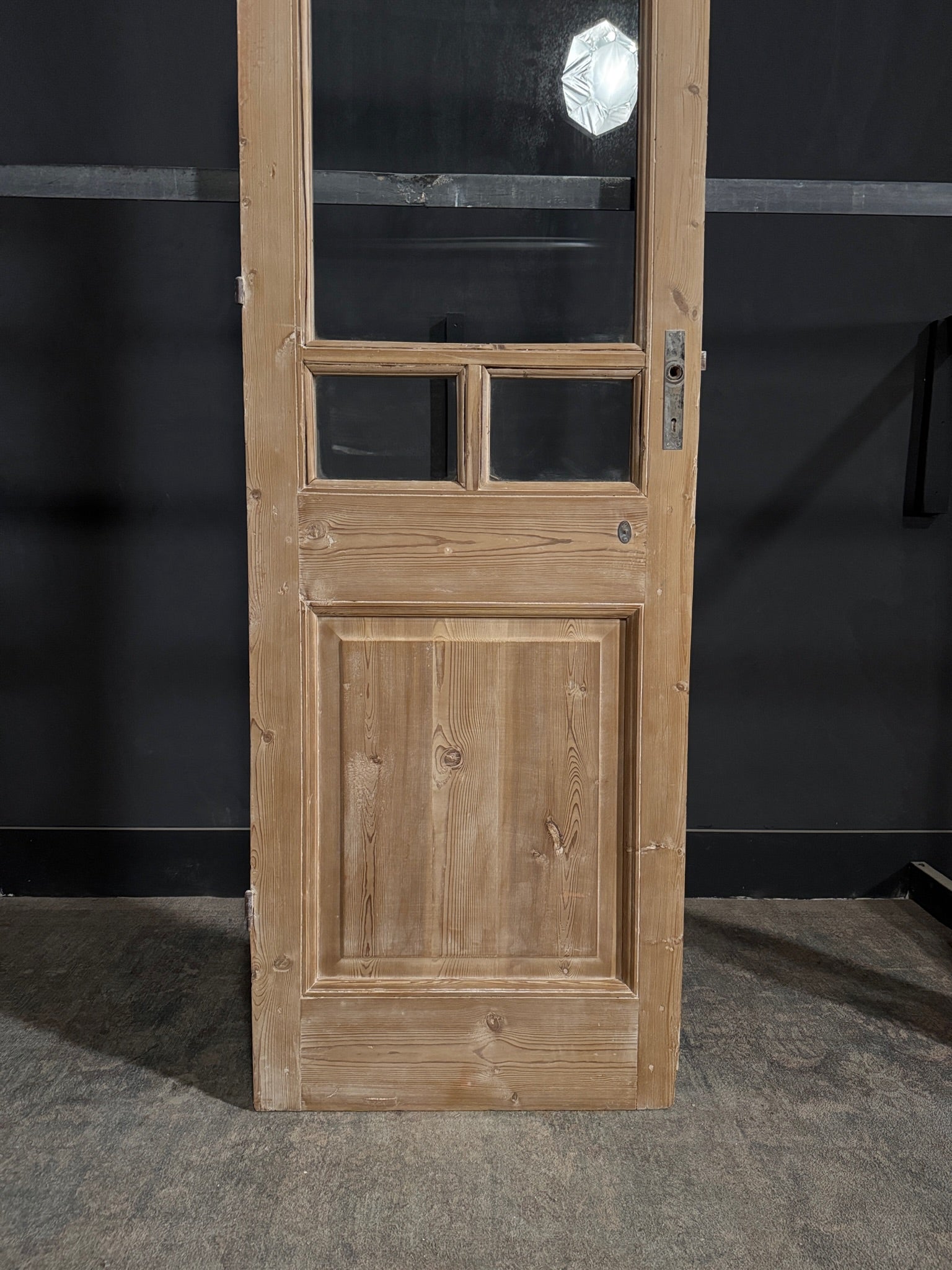 Antique Solid Single Door - 28x93.5 - N356