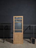 Antique Obscured Glass 4 Lite Single Door - 31.25x88 - N677